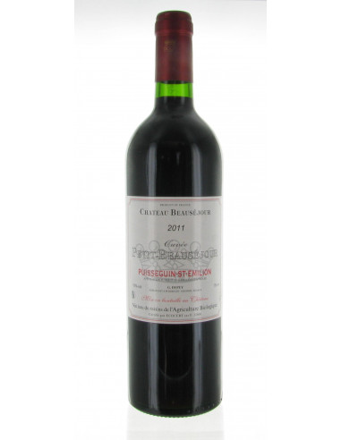 Chateau Beauséjour St-Emilion 2011 750 ml bio