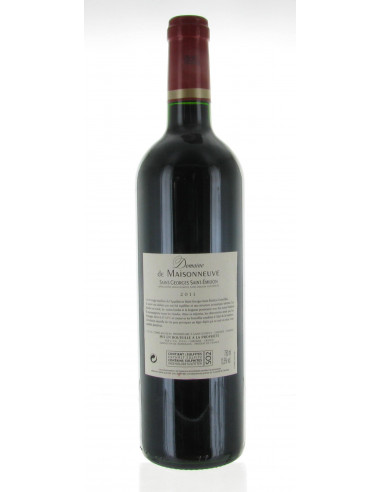 Domaine de Maisonneuve St-Emilion 750 ml