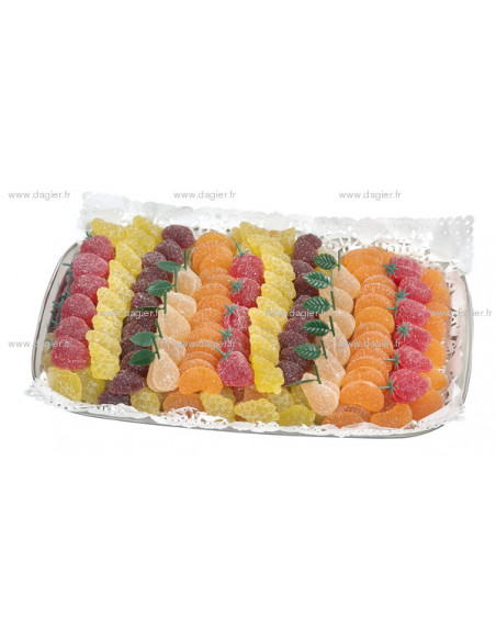 Assortiment de Pâtes de fruits 500g