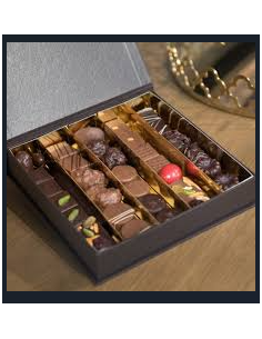 Boite chocolat artisanal 125g