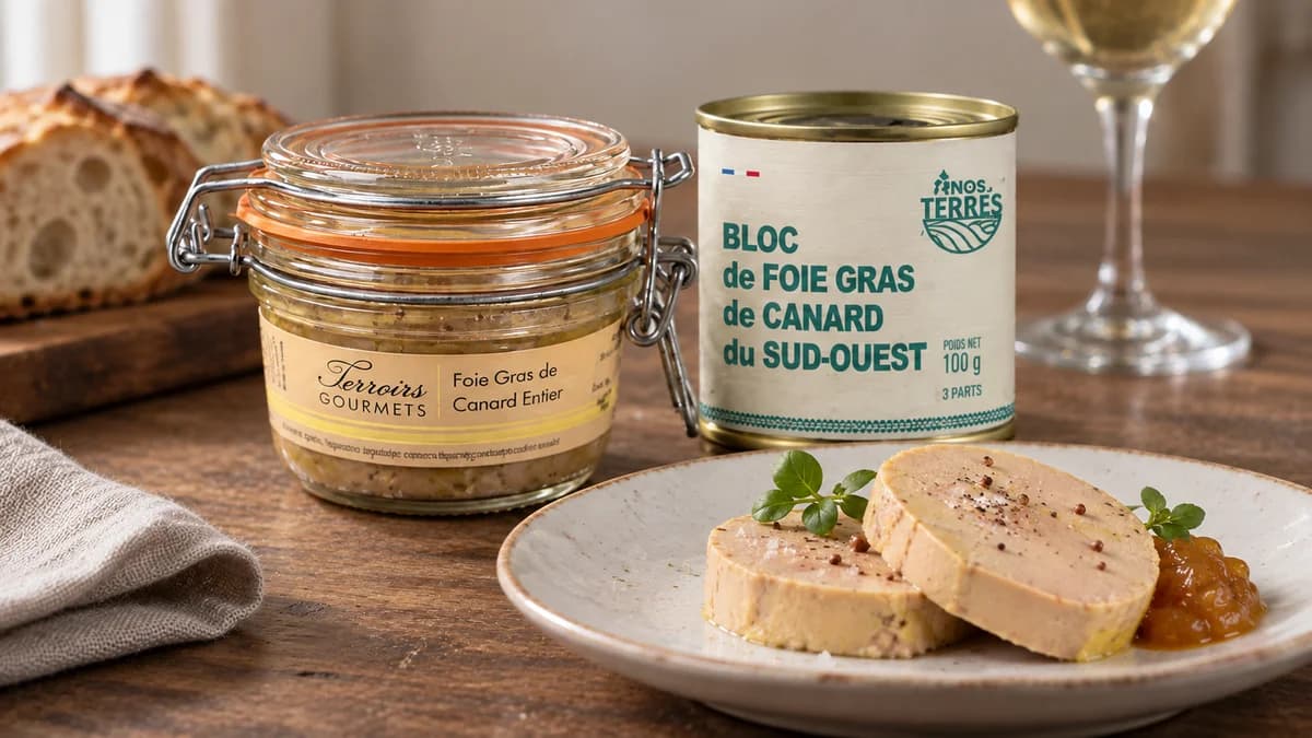 Foie Gras de Canard bloc 180 g
