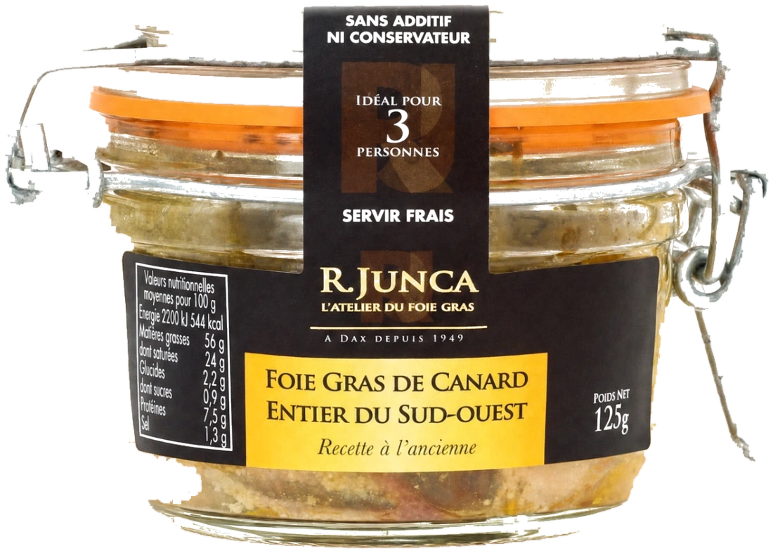 Foie gras de canard entier 120 g